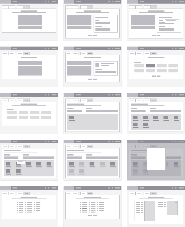 The wireframed user-flows for task management in Cluster Manager